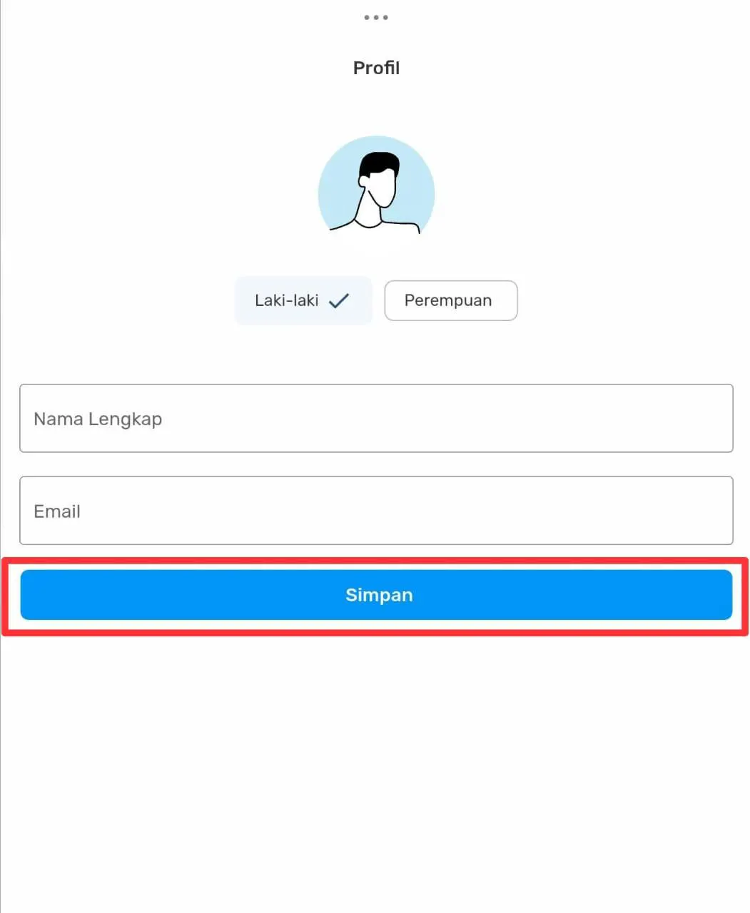 registrasi akun Bliss customer